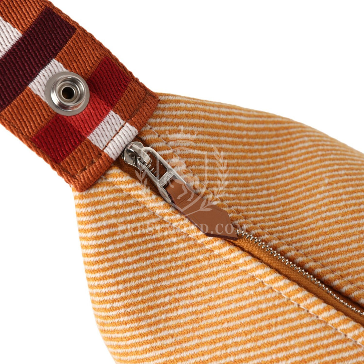 Hermes Bride A Brac Carre Case PM Fauve Merino Wool PHW — изображение 8