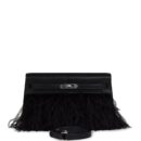 Hermes Kelly Elan Foile Chevre Chamkila and Ostrich Feather PHW