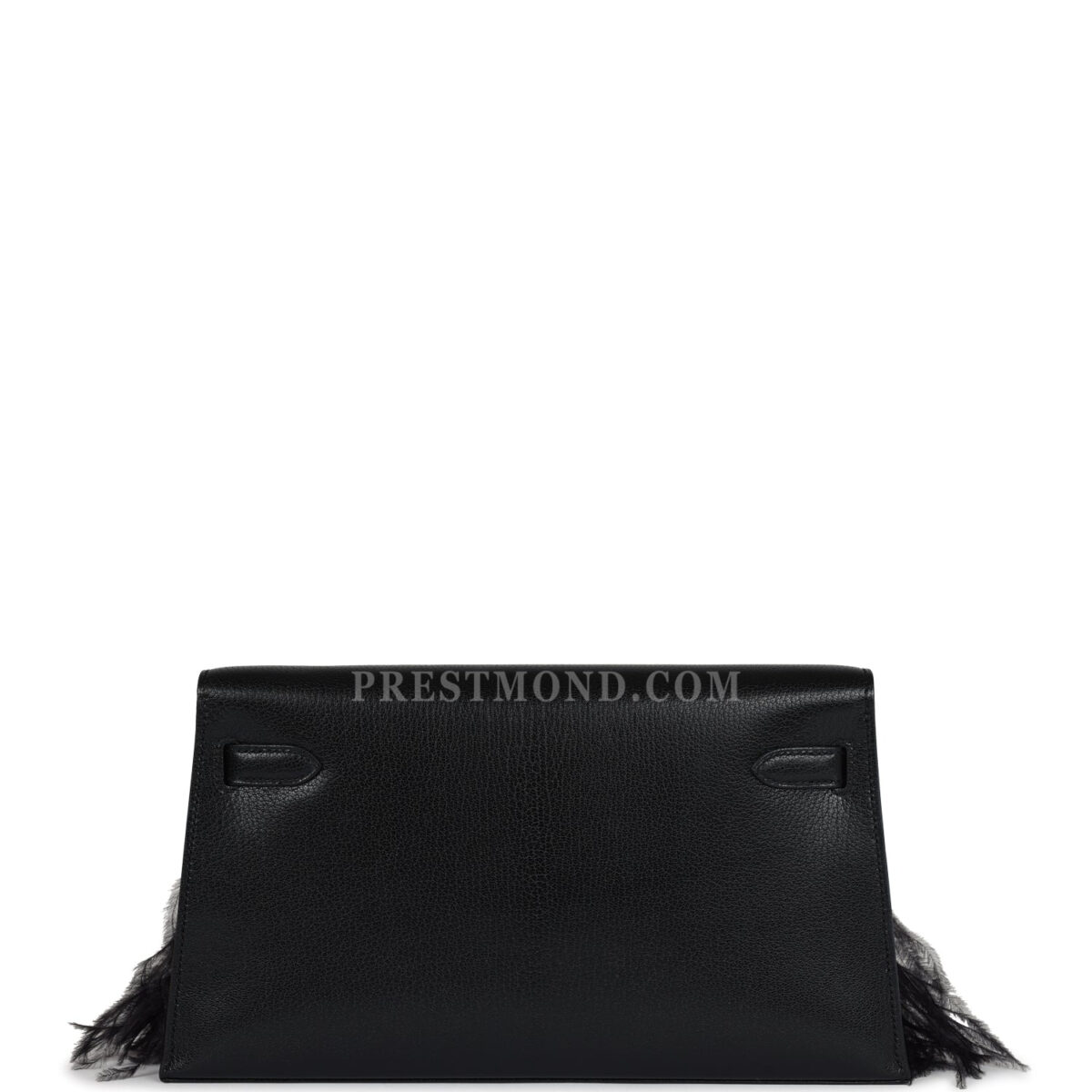 Hermes Kelly Elan Foile Chevre Chamkila and Ostrich Feather PHW — изображение 4