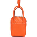 Hermes Lindy 26 Orange Minium Clemence PHW