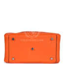 Hermes Lindy 26 Orange Minium Clemence PHW