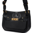 Hermes Mini Jypsiere Black Evergrain GHW