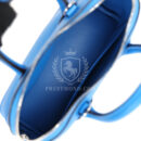 Hermes 1923 Bolide Mini Bleu France Evercolor PHW