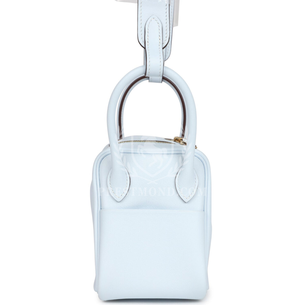 Hermes Mini Lindy Bleu Brume Swift GHW — изображение 3