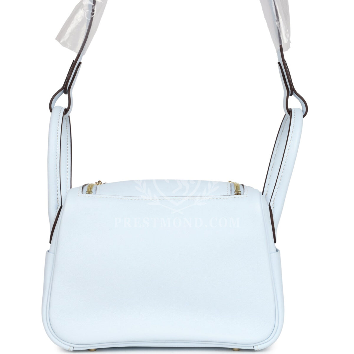 Hermes Mini Lindy Bleu Brume Swift GHW — изображение 4