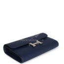 Hermes Constance Wallet To Go Bleu Navy Epsom PHW