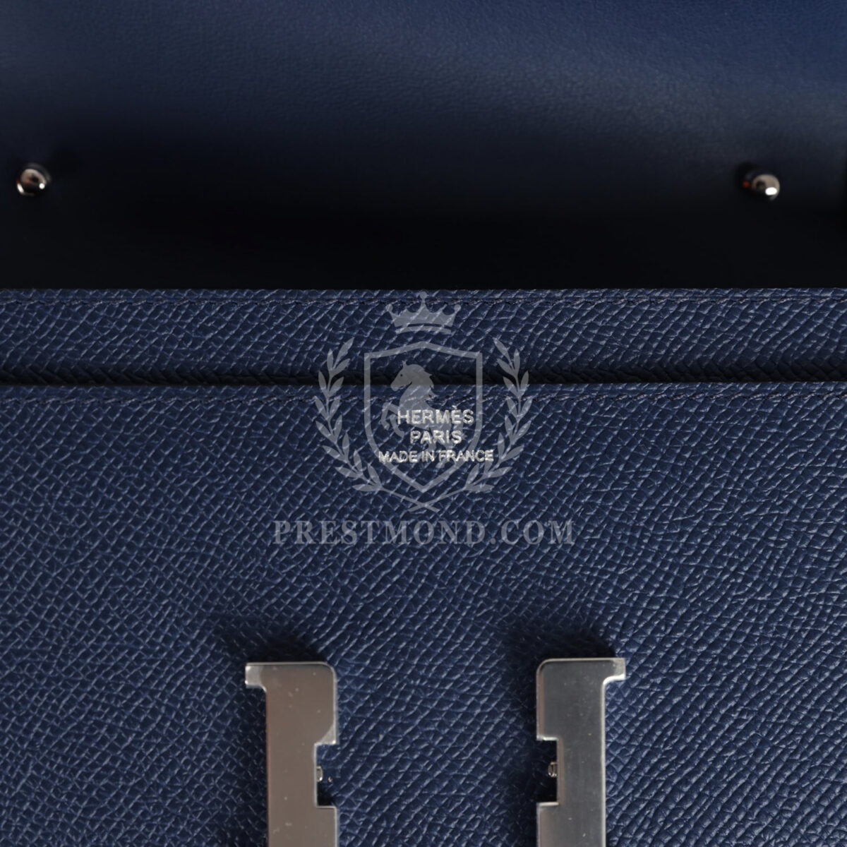 Hermes Constance Wallet To Go Bleu Navy Epsom PHW — изображение 7