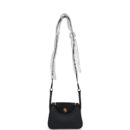 Hermes Mini Lindy II Black Clemence GHW