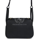 Hermes Mini Lindy II Black Clemence GHW