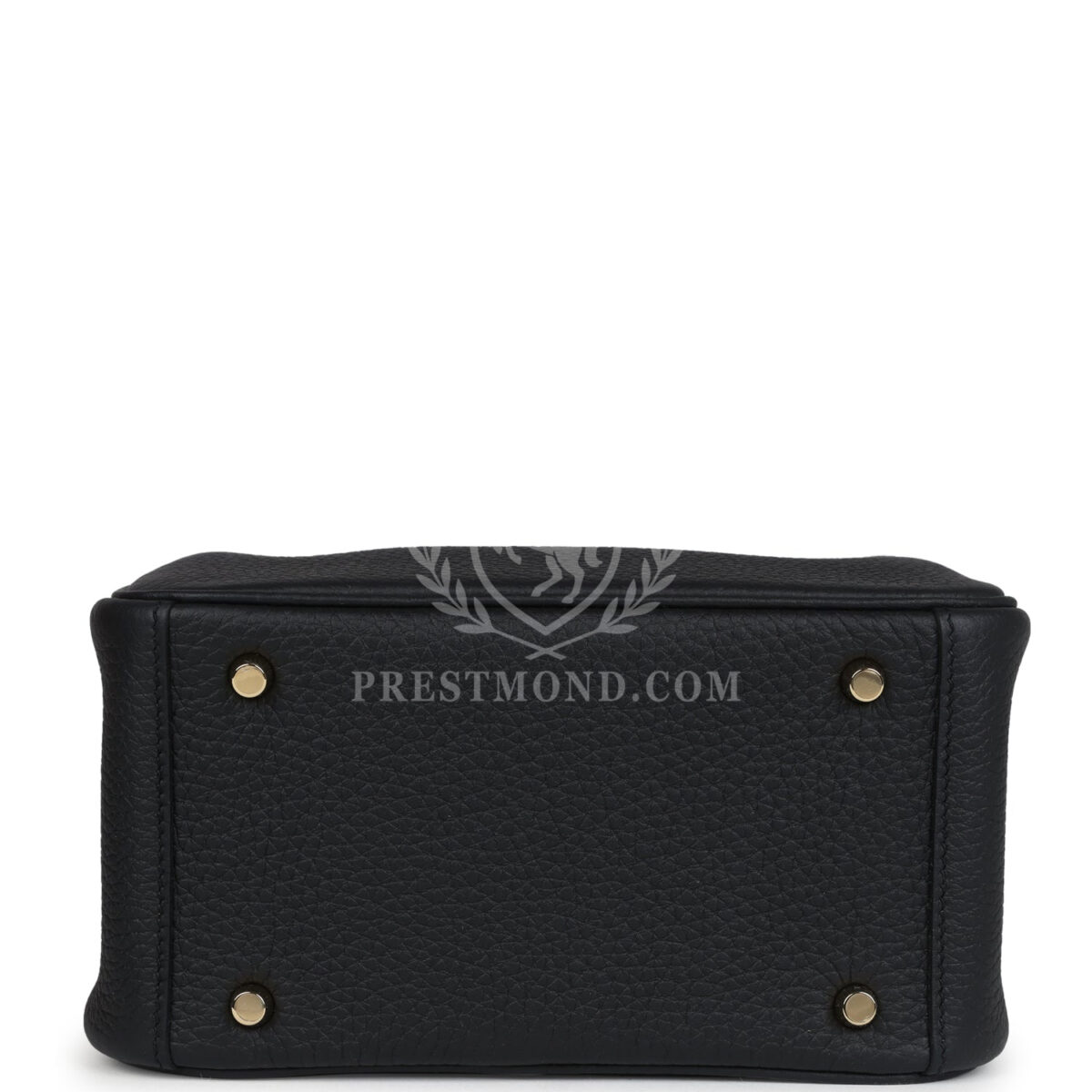 Hermes Mini Lindy II Black Clemence GHW — изображение 6
