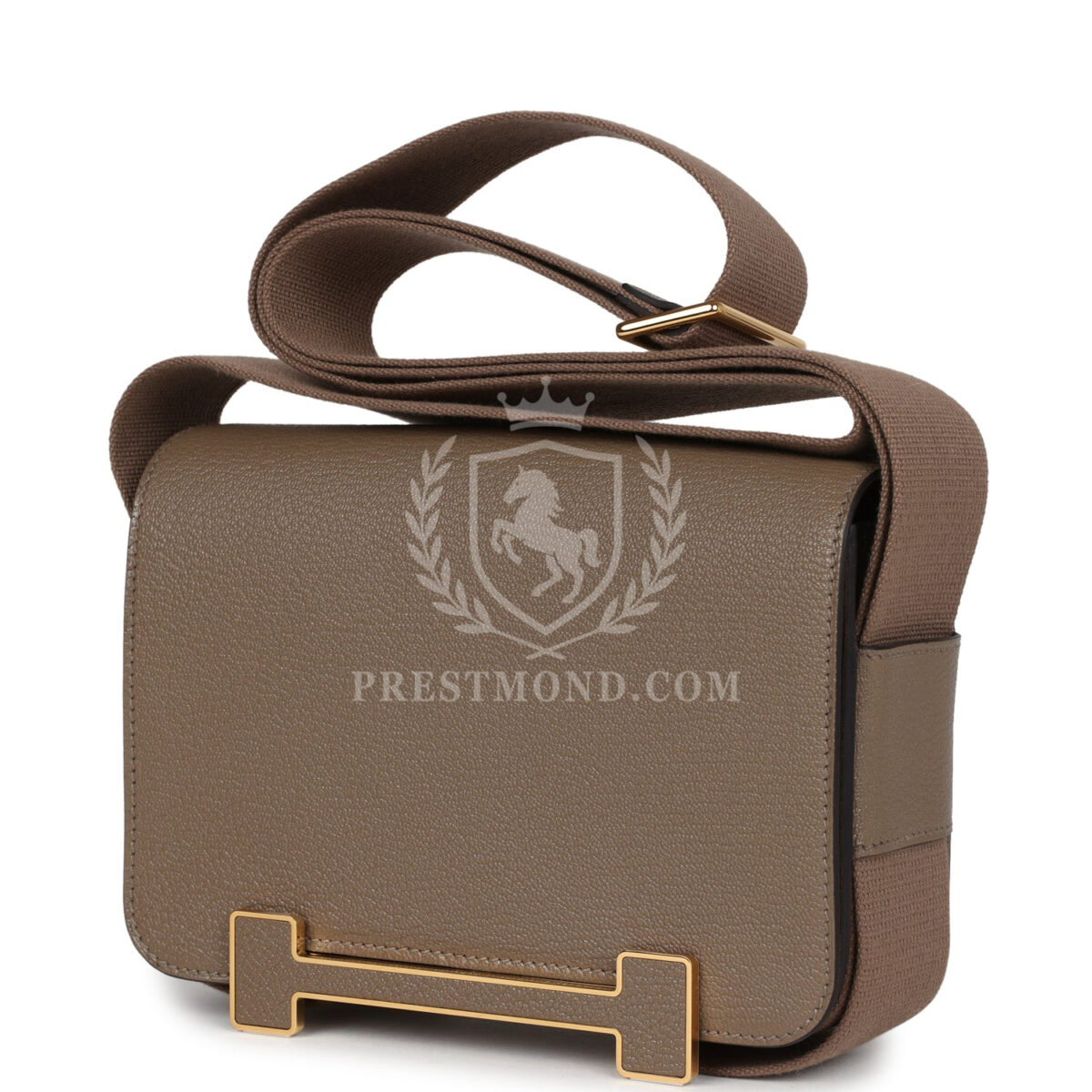 Hermes Geta Etoupe Chevre GHW — изображение 5