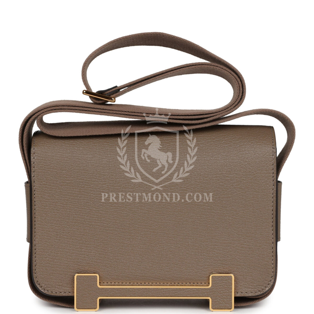 Hermes Geta Etoupe Chevre GHW — изображение 4