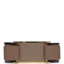 Hermes Geta Etoupe Chevre GHW