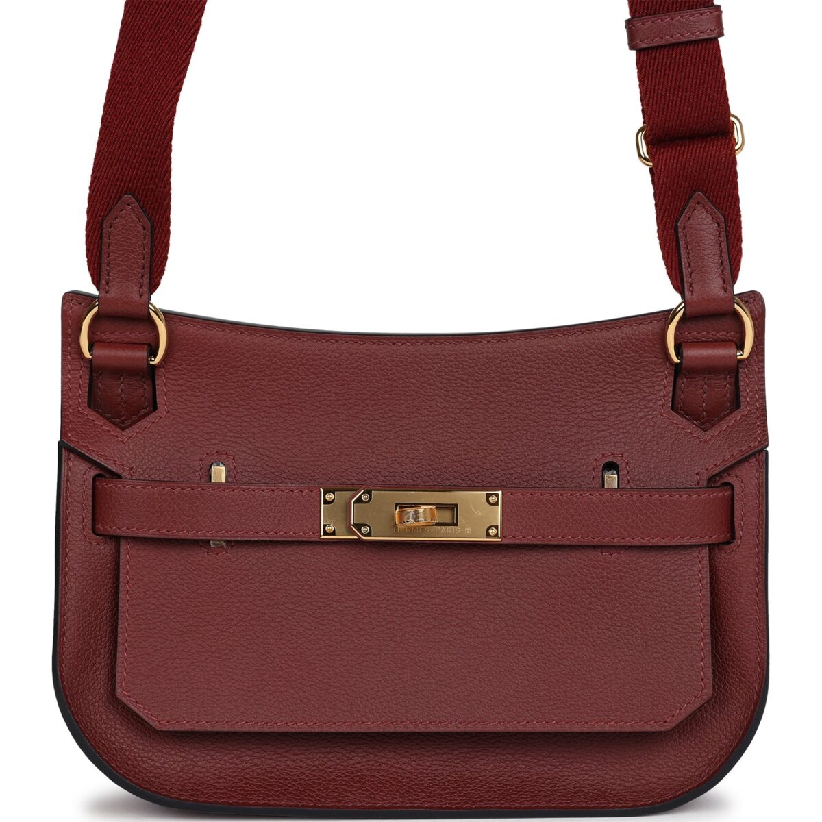 Hermes Jypsiere Mini Rouge H Evercolor GHW