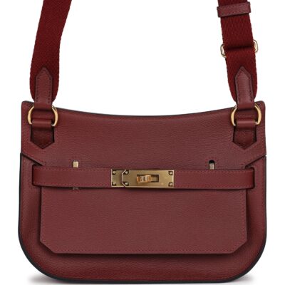 Hermes Jypsiere Mini Rouge H Evercolor GHW