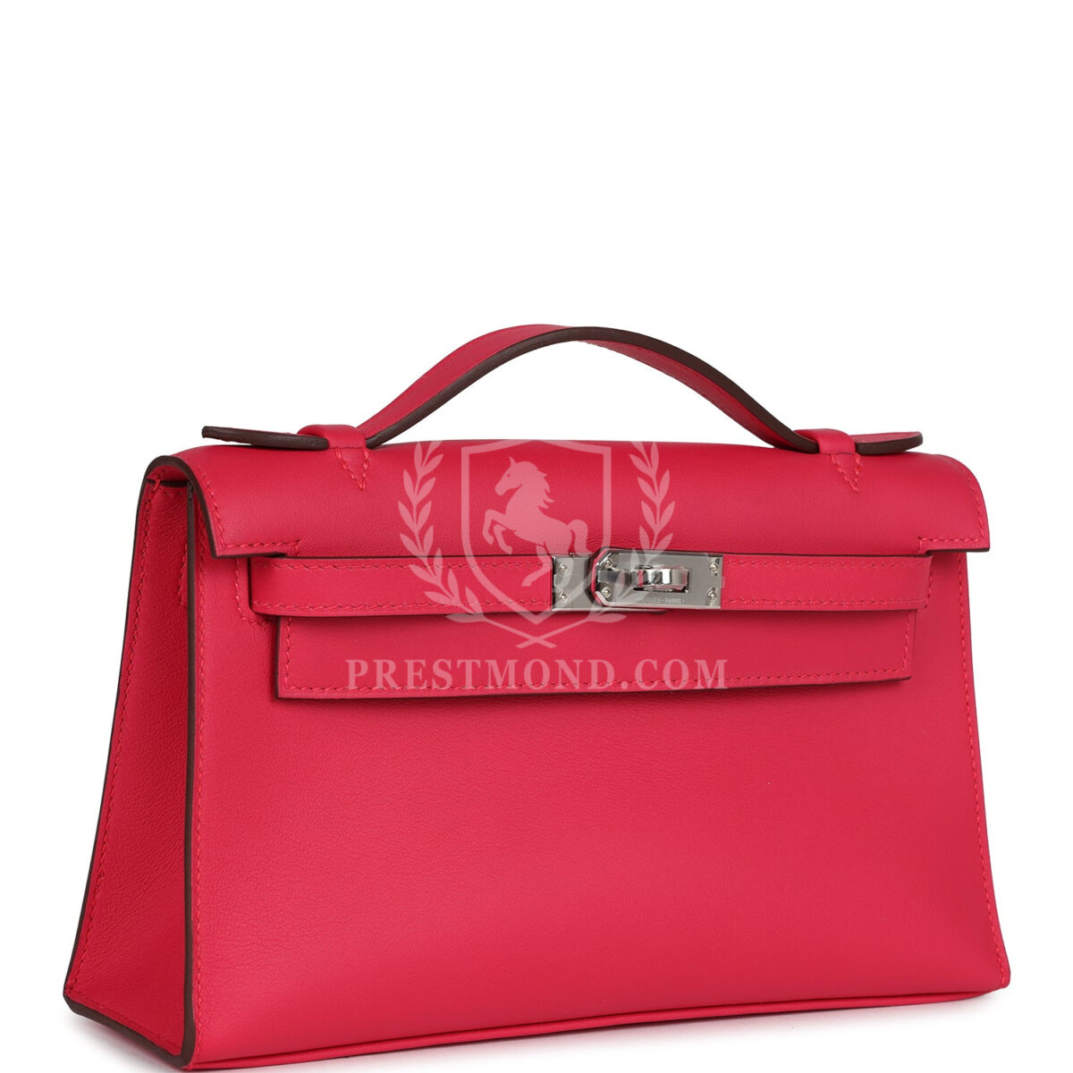 Hermes Kelly Pochette Rose Extreme Swift PHW — изображение 2