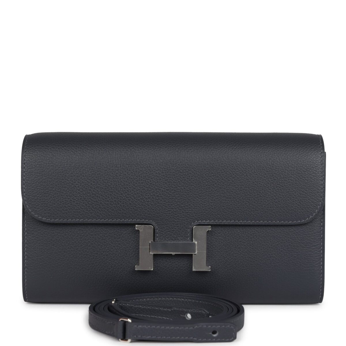 Hermes Constance Wallet To Go Ardoise Evercolor PHW