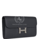 Hermes Constance Wallet To Go Ardoise Evercolor PHW