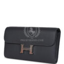 Hermes Constance Wallet To Go Ardoise Evercolor PHW