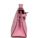 Hermes Kelly Pochette Bubblegum Swift PHW