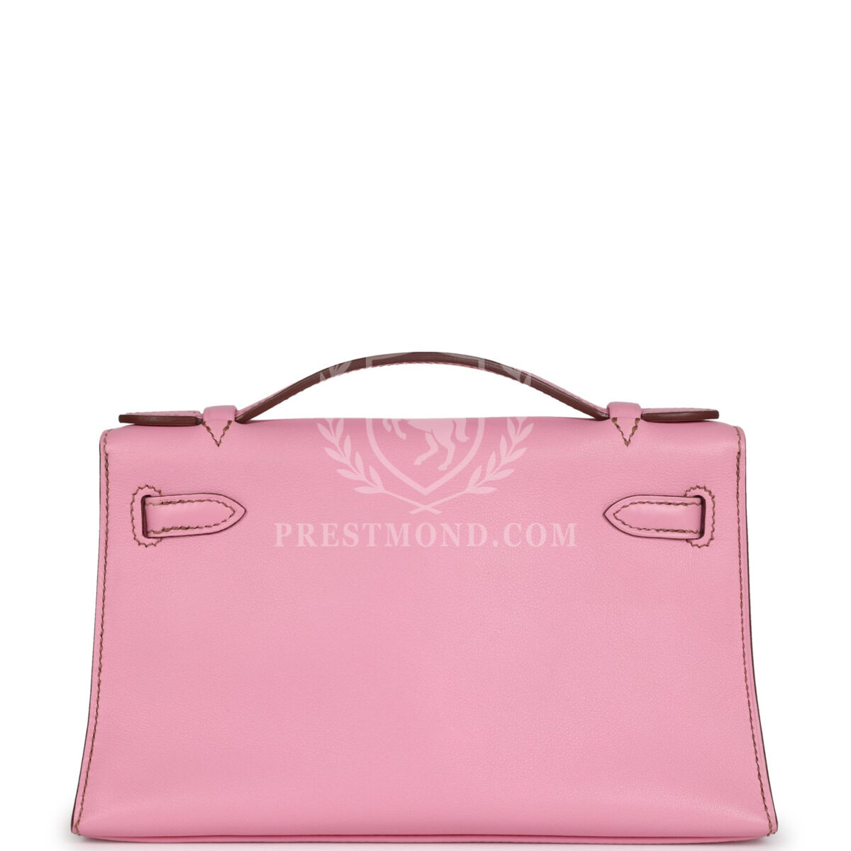 Hermes Kelly Pochette Bubblegum Swift PHW — изображение 4