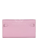 Hermes Kelly Wallet To Go Mauve Sylvestre Epsom PHW