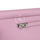 Hermes Kelly Wallet To Go Mauve Sylvestre Epsom PHW