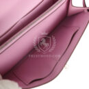 Hermes Kelly Wallet To Go Mauve Sylvestre Epsom PHW