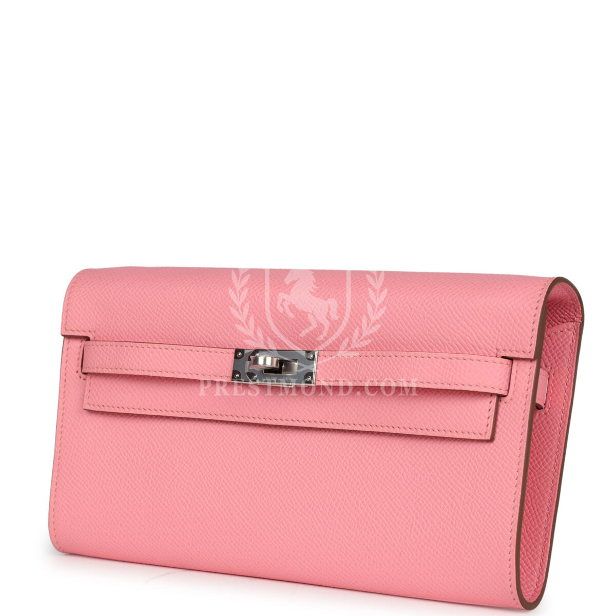 Hermes Kelly Wallet To Go Rose Confetti Epsom PHW — изображение 3