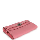 Hermes Kelly Wallet To Go Rose Confetti Epsom PHW