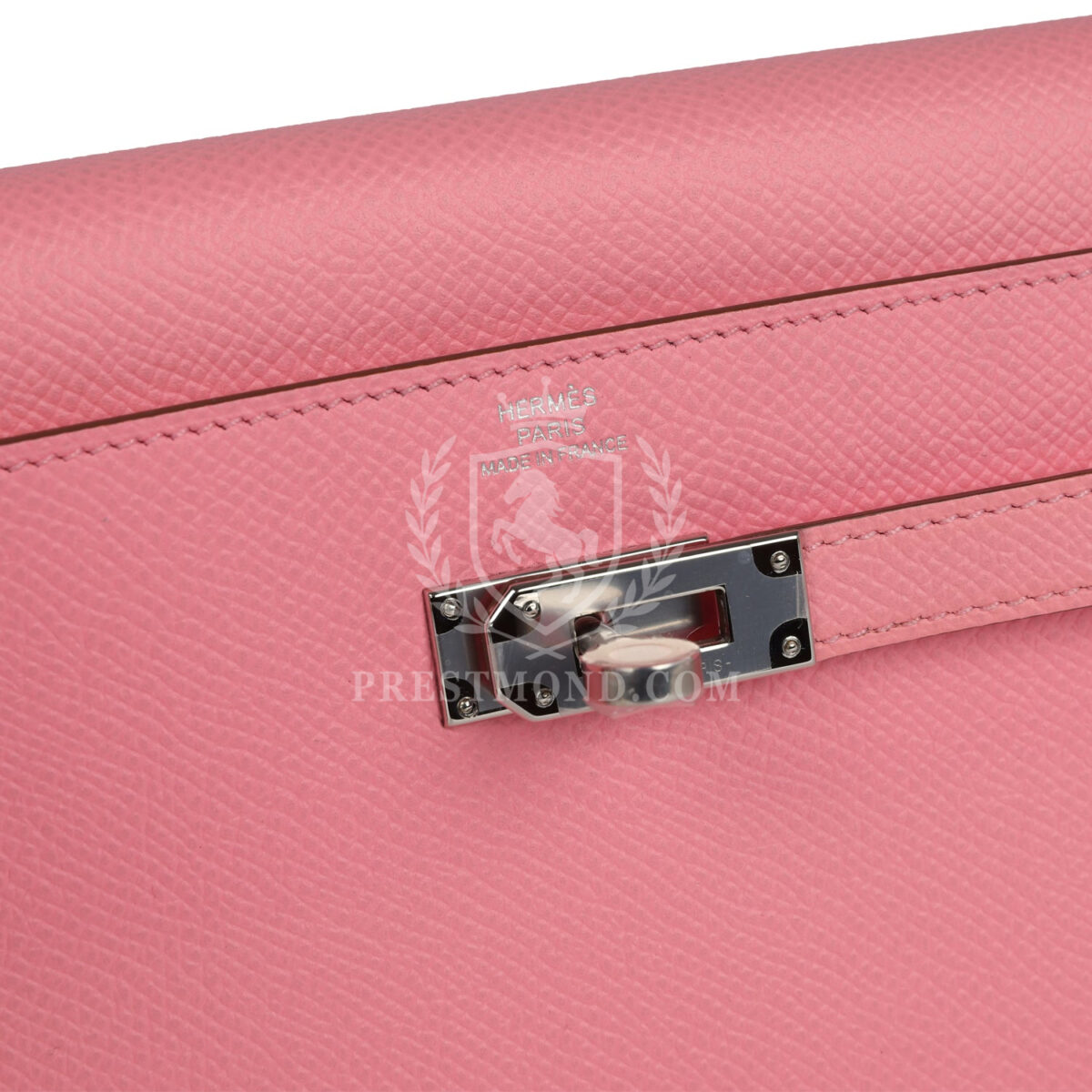 Hermes Kelly Wallet To Go Rose Confetti Epsom PHW — изображение 7