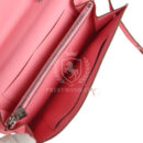 Hermes Kelly Wallet To Go Rose Confetti Epsom PHW