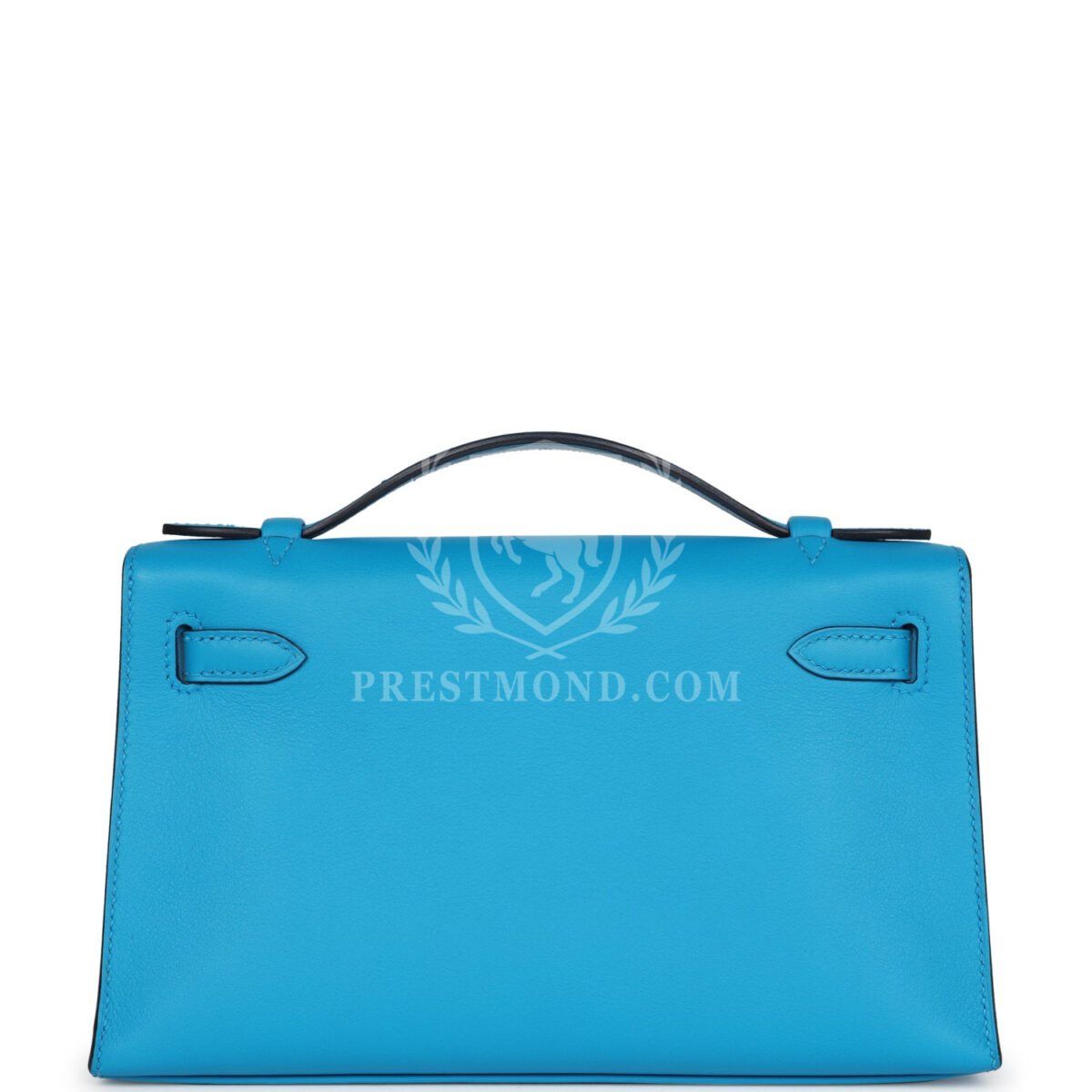 Hermes Kelly Pochette Bleu Frida Swift GHW — изображение 4