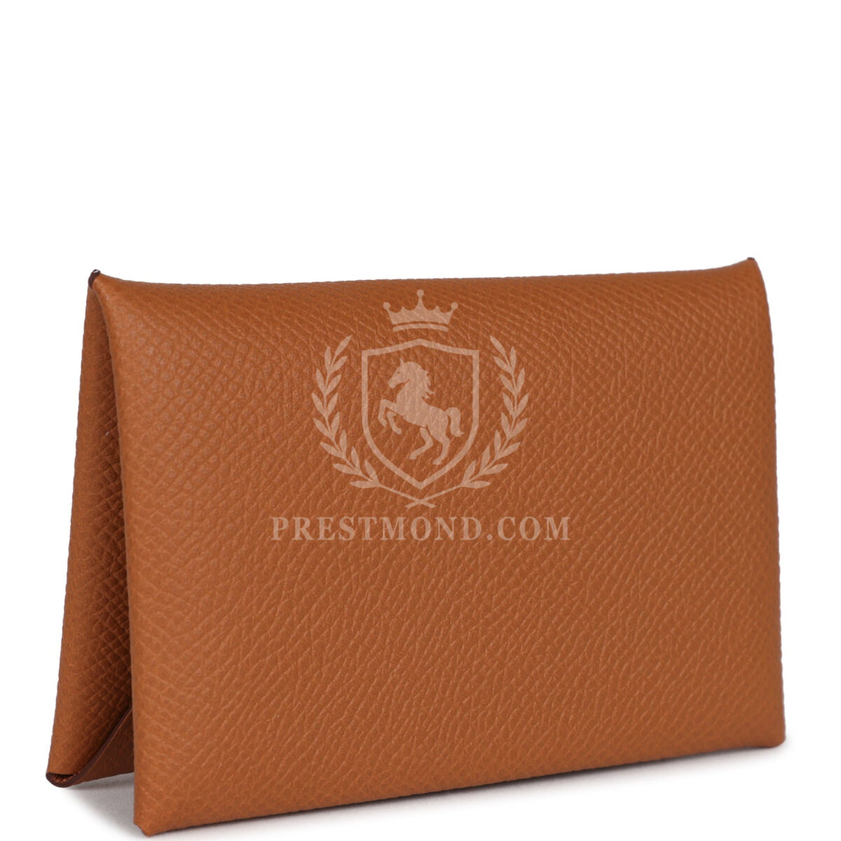 Hermes Calvi Card Holder Gold Epsom PHW — изображение 2