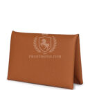 Hermes Calvi Card Holder Gold Epsom PHW