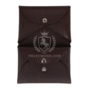 Hermes Calvi Card Holder Moka Evercolor PHW