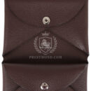 Hermes Calvi Card Holder Moka Evercolor PHW