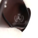 Hermes Calvi Card Holder Moka Evercolor PHW