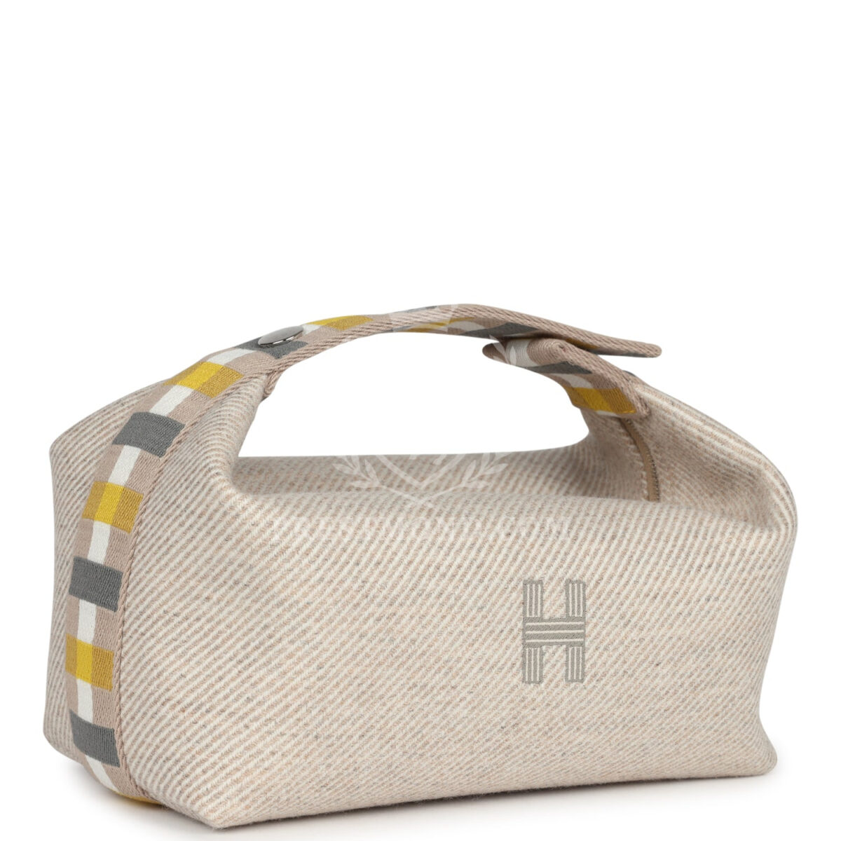 Hermes Bride-A-Brac Au Carre Case PM Seigle Wool PHW — изображение 2