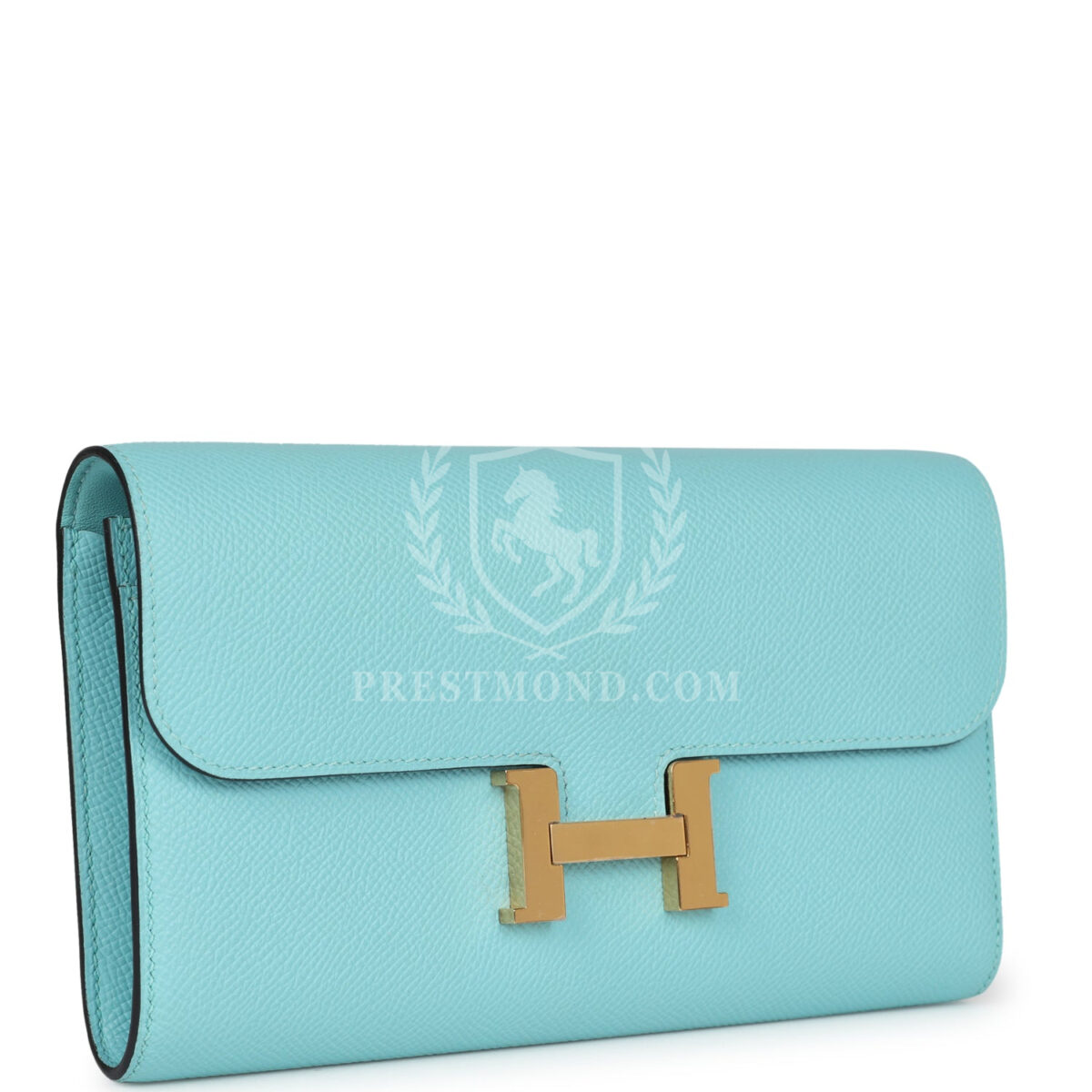 Hermes Constance Wallet To Go Bleu Atoll Epsom GHW — изображение 2