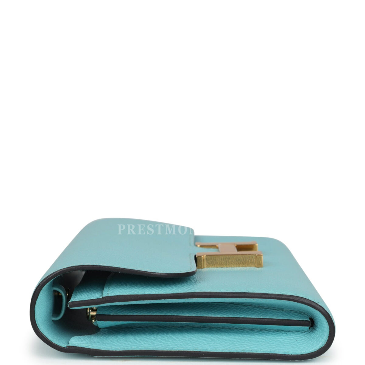 Hermes Constance Wallet To Go Bleu Atoll Epsom GHW — изображение 3