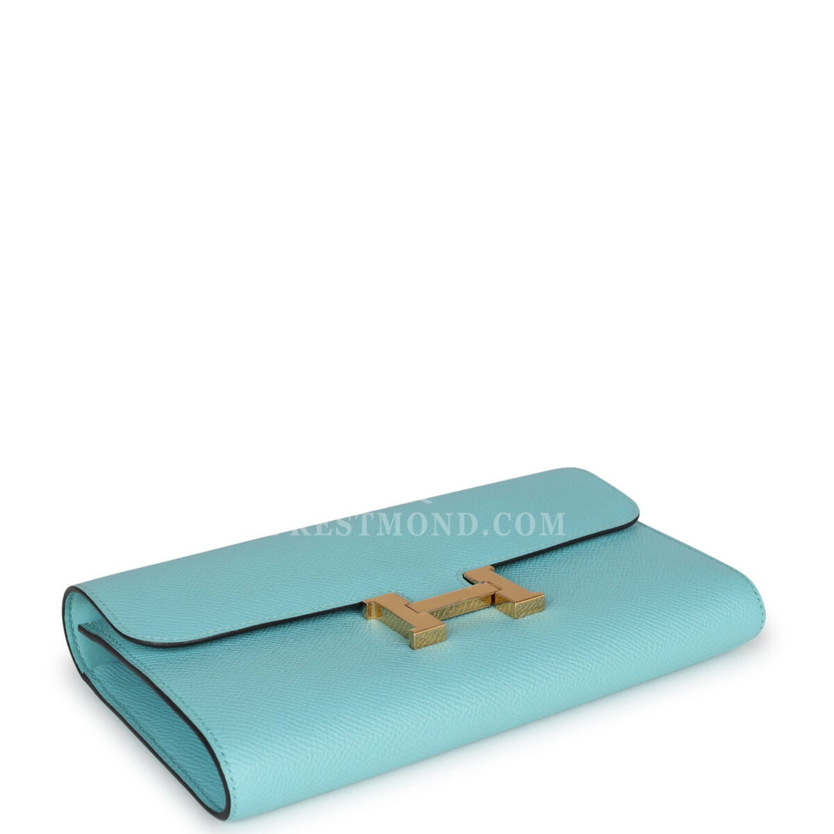 Hermes Constance Wallet To Go Bleu Atoll Epsom GHW — изображение 6