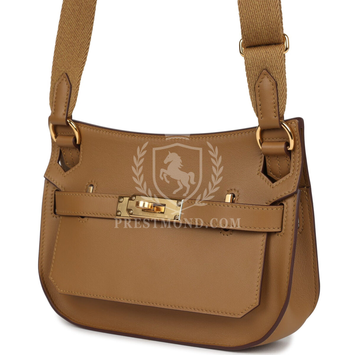 Hermes Mini Jypsiere Bronze Dore Swift GHW — изображение 5