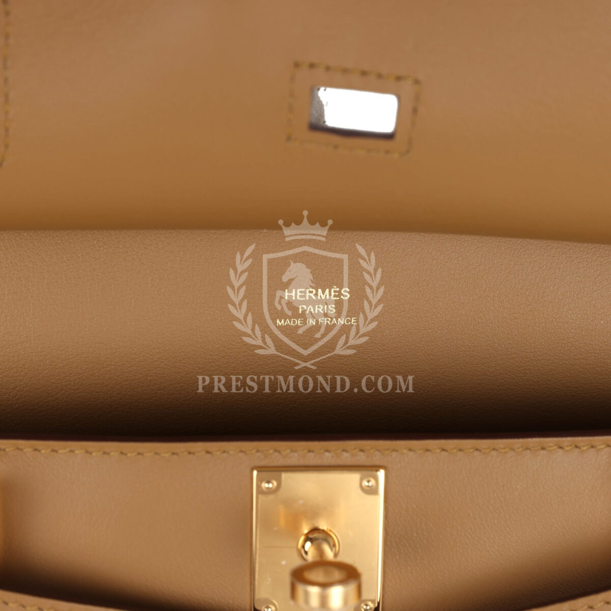 Hermes Mini Jypsiere Bronze Dore Swift GHW — изображение 8