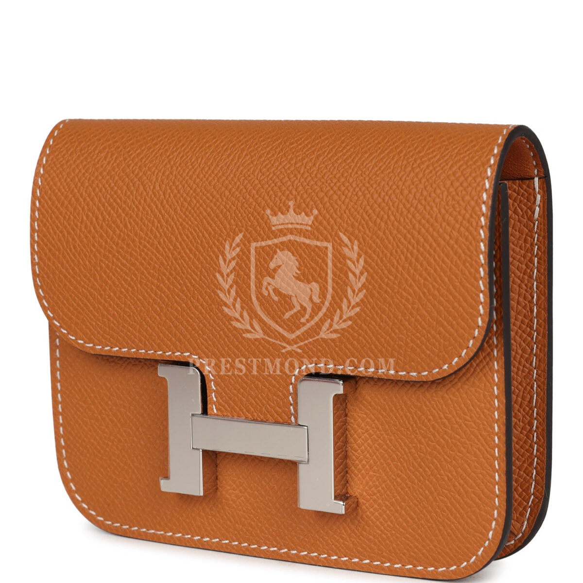 Hermes Constance Slim Wallet Toffee Epsom PHW — изображение 5