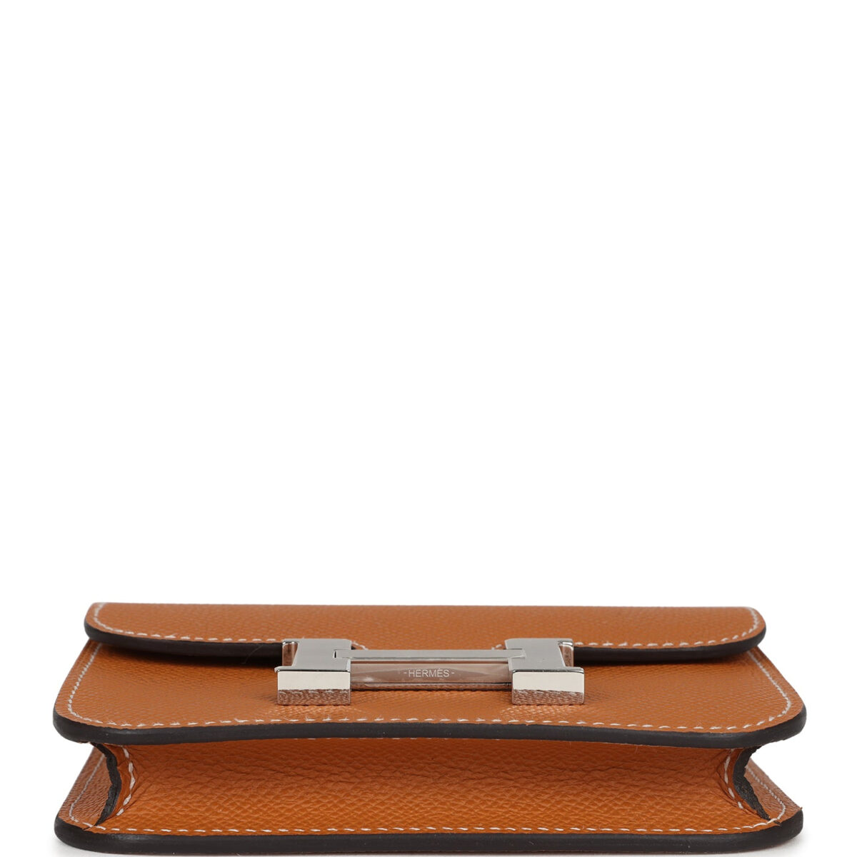 Hermes Constance Slim Wallet Toffee Epsom PHW — изображение 6