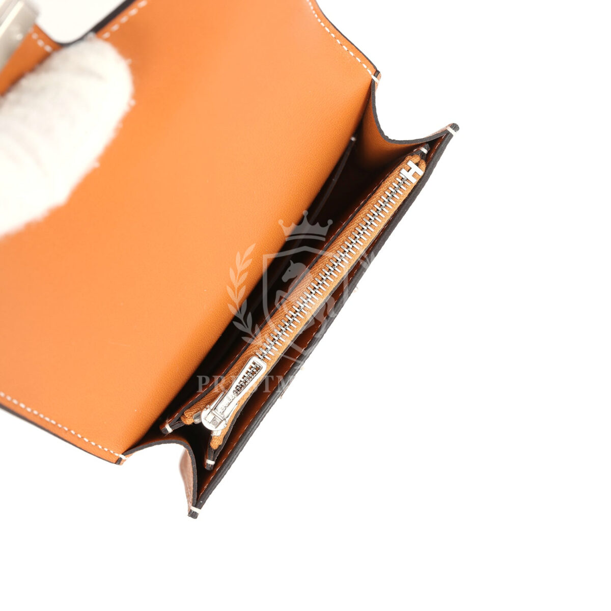 Hermes Constance Slim Wallet Toffee Epsom PHW — изображение 10
