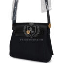 Hermes Herbag Zip 20 Mini Black Toile Militaire Canvas and Black Vache Hunter GHW