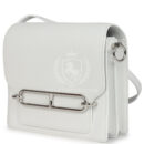 Hermes Mini Roulis New White Evercolor PHW