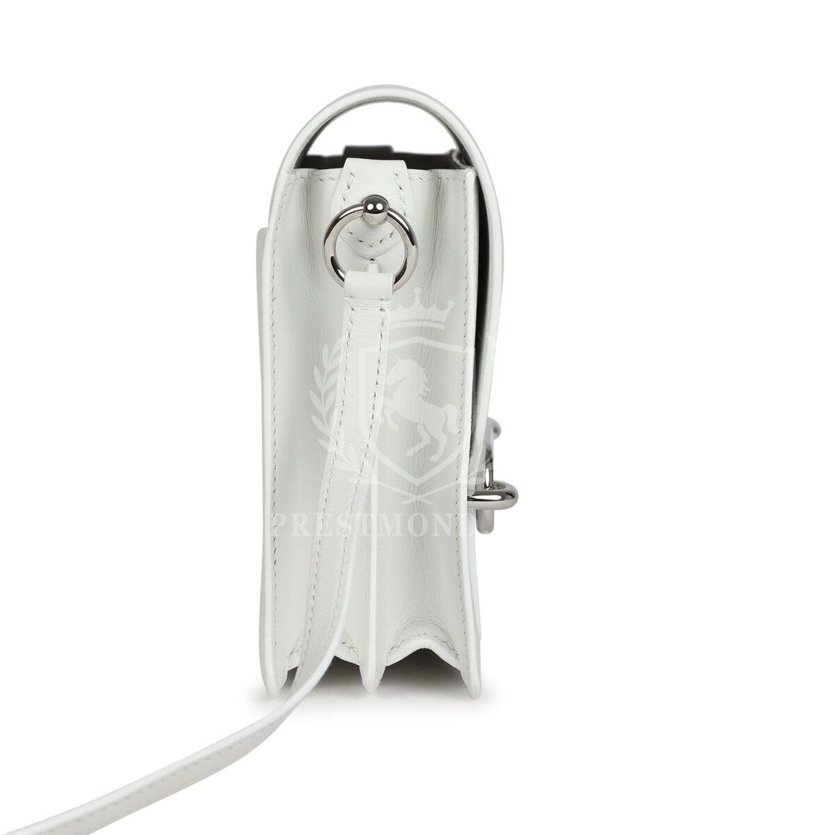 Hermes Mini Roulis New White Evercolor PHW — изображение 3